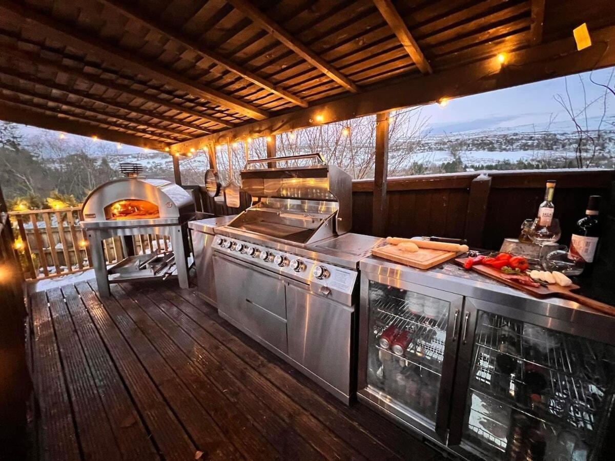 3 - Spectacular Views - Pizza Oven & Bbq Villa Pont Sticill Exterior foto